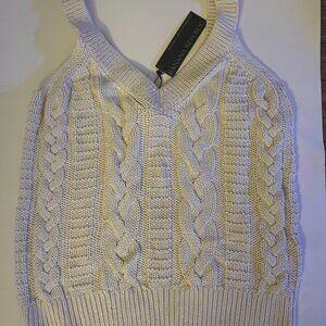 Cable Knitted Tank Top